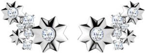 Preciosa Hvězdičkové stříbrné náušnice Orion 5246 00