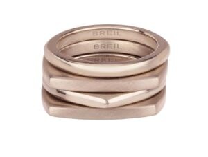 BREIL Moderní sada bronzových prstenů New Tetra TJ302 57 mm