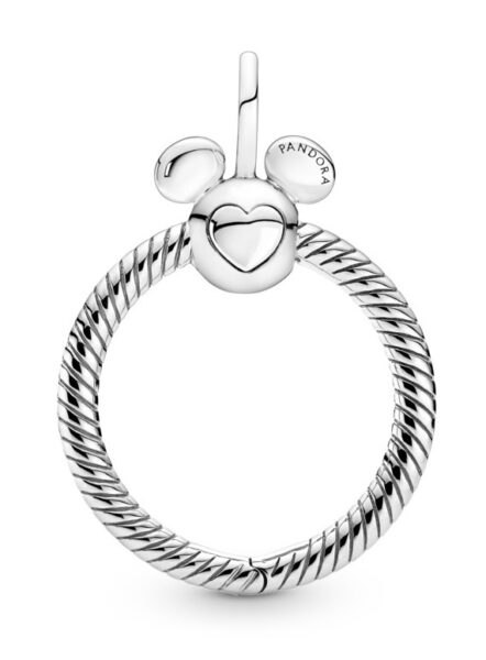 Pandora Stříbrný náhrdelníkový přívěsek na korálky Mickey Mouse Disney 390076C00