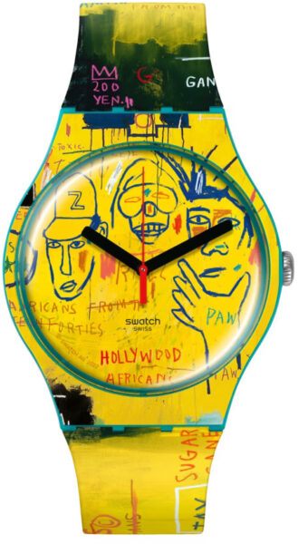 Swatch Hollywood Africans by JM Basquiat SUOZ354