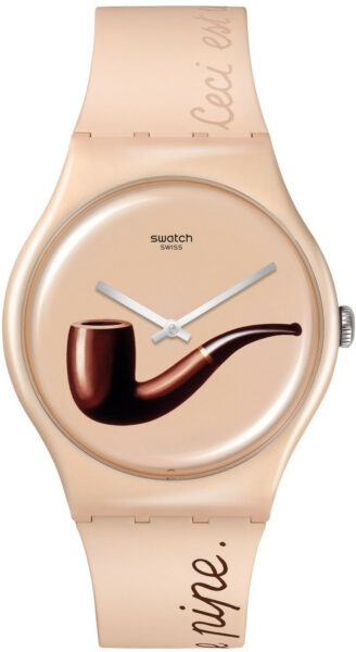 Swatch La Trahison Des Images by Rene Magritte SO29Z124
