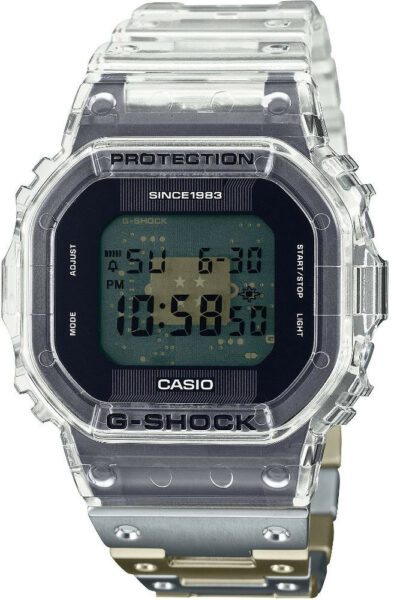 Casio Limited Edition 40th Anniversary CLEAR REMIX G-SHOCK DWE-5640RX-7ER (000)