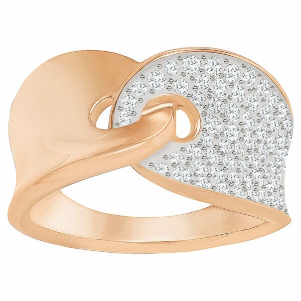 Swarovski Krásný bicolor prsten s krystaly Guardian 52950 50 mm