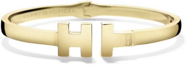 Tommy Hilfiger Pevný zlatý náramek pro ženy TH2700854