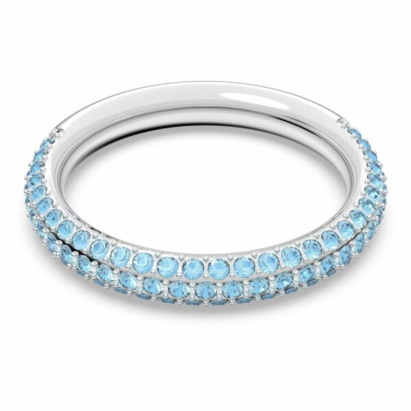 Swarovski Nádherný prsten s modrými krystaly Swarovski Stone 5642903 52 mm