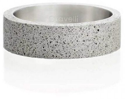 Gravelli Betonový prsten šedý Simple GJRUSSG001 47 mm