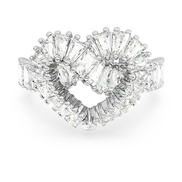 Swarovski Romantický prsten se srdíčkem Cupidon 5648291 60 mm