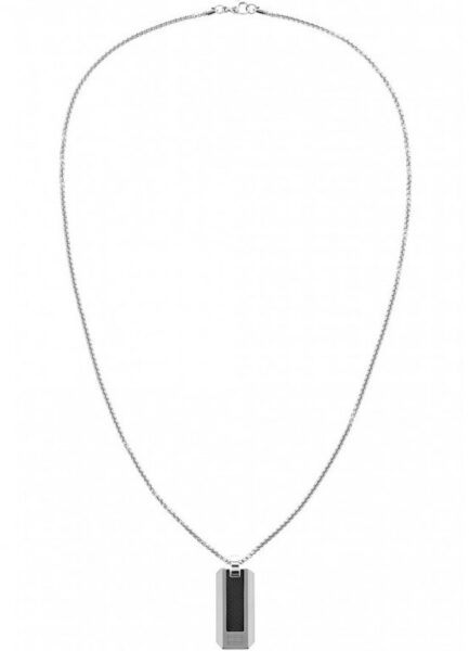 Tommy Hilfiger Elegantní ocelový náhrdelník s vojenskou známkou 2790354