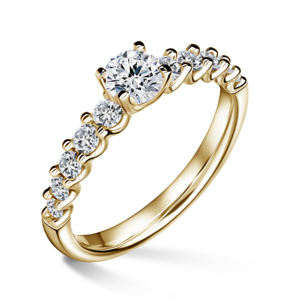 Dafné | Zásnubní prsten se středovým kamenem 0.500ct