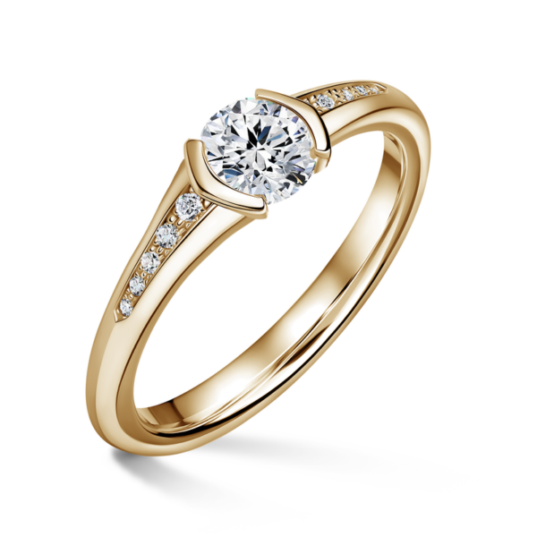 Harmonia | Zásnubní prsten se středovým kamenem 0.900ct