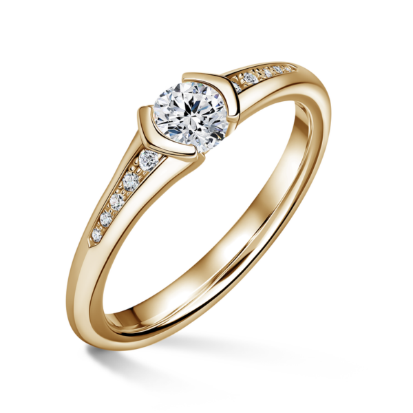 Harmonia | Zásnubní prsten se středovým kamenem 0.500ct