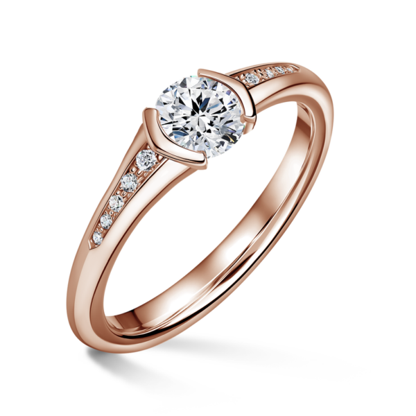 Harmonia | Zásnubní prsten se středovým kamenem 0.900ct