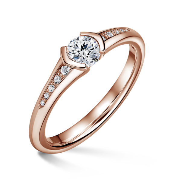 Harmonia | Zásnubní prsten se středovým kamenem 0.500ct