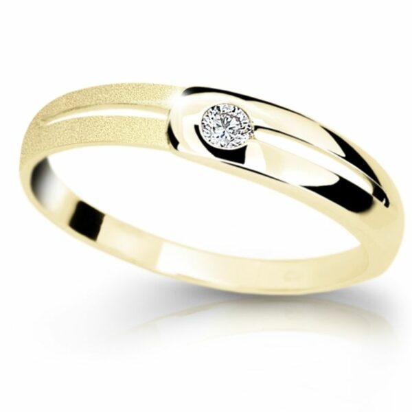 Zlatý prsten DF 1049 ze žlutého
