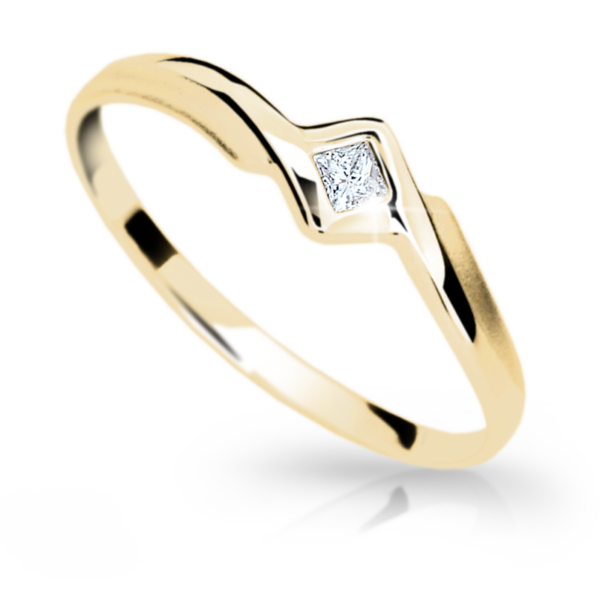 Zlatý prsten DF 1113 ze žlutého