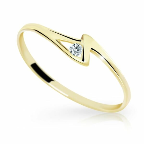 Zlatý prsten DF 1138 ze žlutého