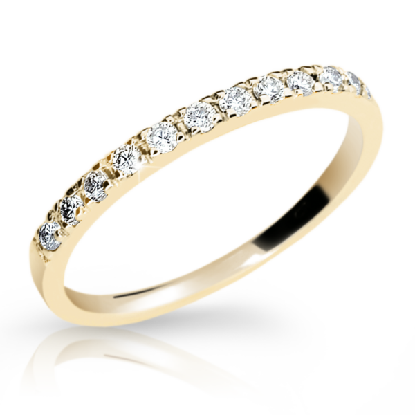 Zlatý prsten DF 1670 ze žlutého