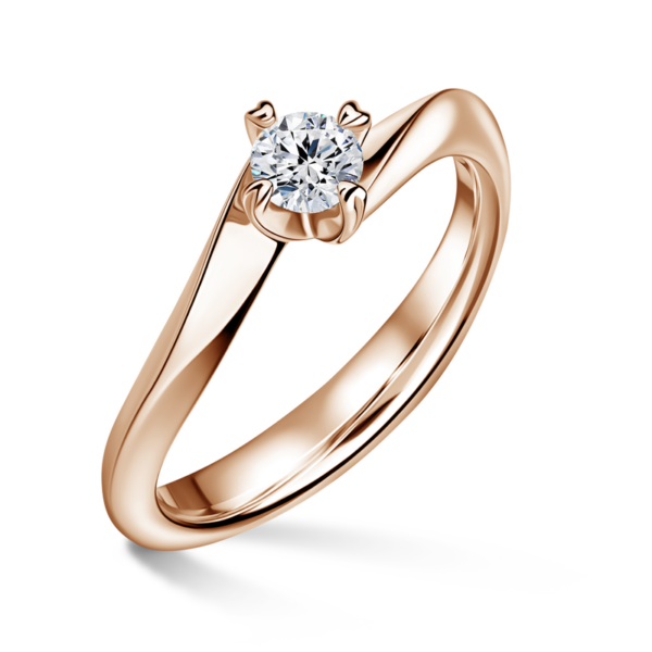 Freya | Zásnubní prsten se středovým diamantem