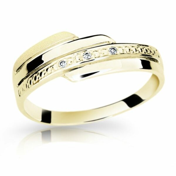 Zlatý prsten DF 1844 ze žlutého