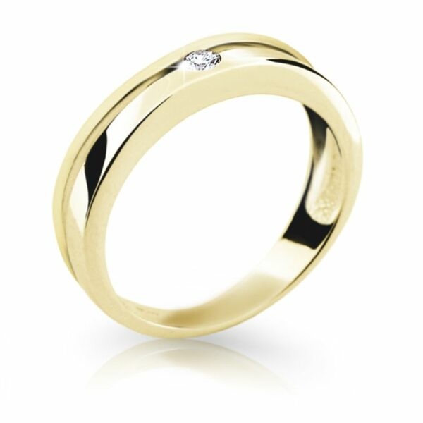 Zlatý prsten DF 1710 ze žlutého