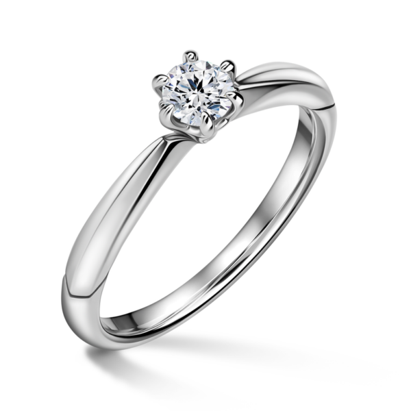 Minerva | Zásnubní prsten se středovým diamantem